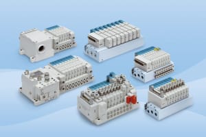 Smaller, space-saving valve manifolds